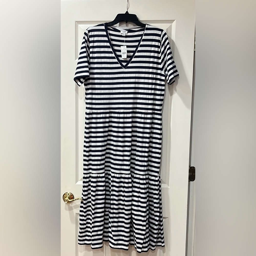 Striped dress from J Crew Factory